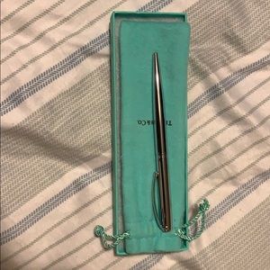 Tiffany silver pen (new)